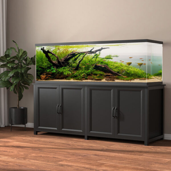 Heavy-Duty Aquarium Stand 72"x24" for 125-200 Gallon Tanks, 2200 lb