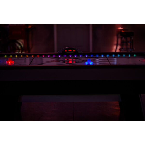 7.5-Foot Two-Player Air Hockey Table with LED Digital Scoreboard