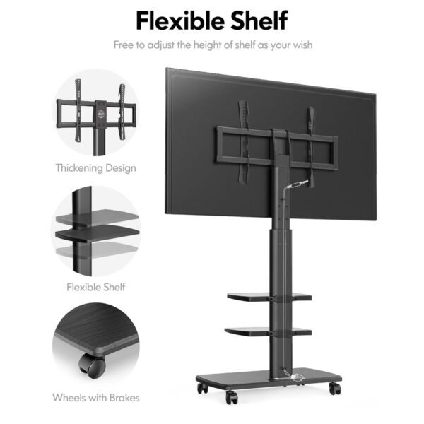 Abbing TV Stand - fits TVs up to 70 inches | Modern Media Console