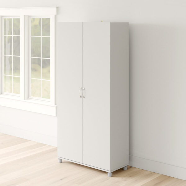 Aleg 36" Wide Garage Storage Cabinet - Heavy-Duty Steel Organizer