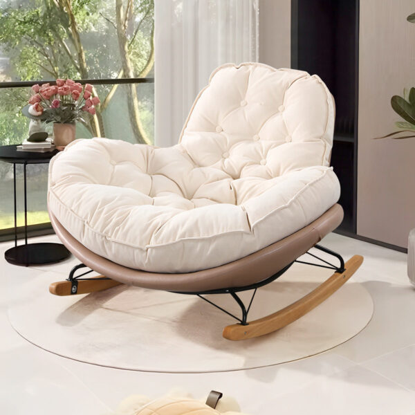Alvesta Padded Rocking Chair – Plush Comfort for Nursery & Living Room