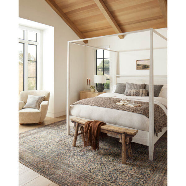 Amber Lewis x Loloi Morgan Rug - Denim/Multi Area Rug for Modern Homes