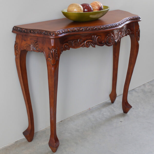 Arve 40-inch Solid-Wood Console Table for Entryway, Modern Style