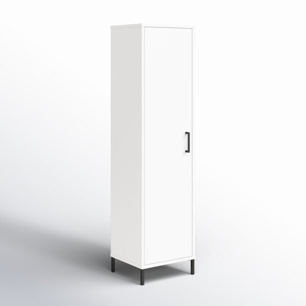 Caleshia Slim Storage Cabinet with Door - Narrow Space-Saver