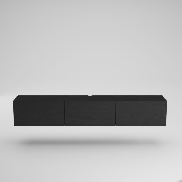 Colima Modern Floating TV Stand, Wall-Mounted Media Console, Fits 80"
