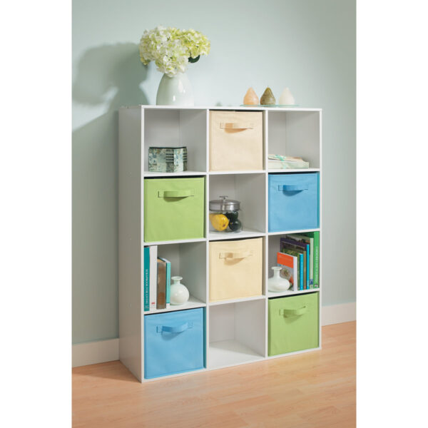 Cubeicals Cube Bookcase - 5-Cube Storage Organizer, 47.56"H x 35.91"W