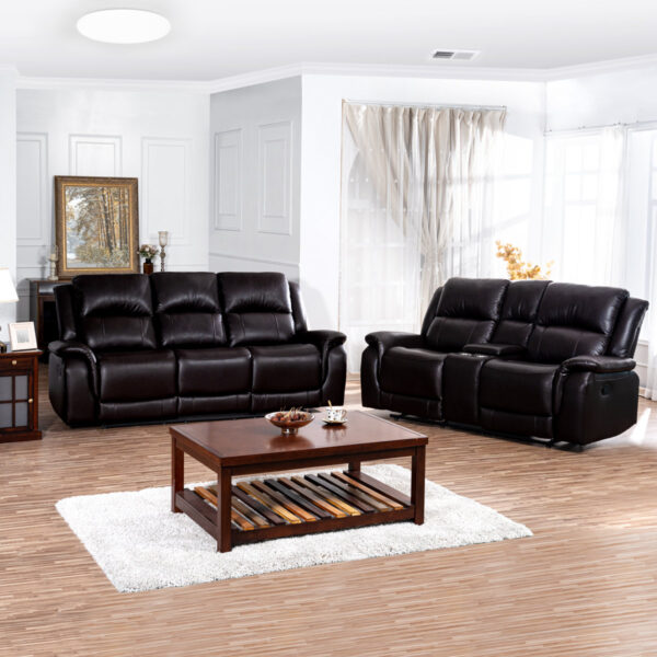 Derdine Opulent Three-Piece Living Room Set | Luxury Sofa & Loveseat