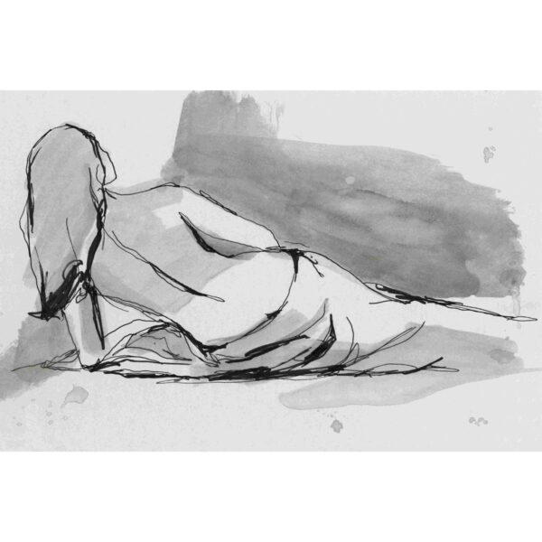 Draped Nude I — Ethan Harper | Original Oil Figure Painting 2024