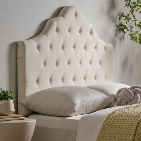 Fasching Padded Headboard - Tufted Upholstered Bed Headboard for Queen