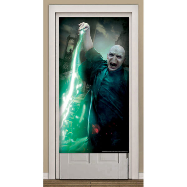 Harry Potter Voldemort Door Cover - Halloween Decor Poster for Fans