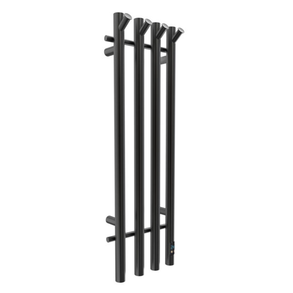 Heated Towel Rack with Timer | Bathroom Electric Towel Warmer, 4-Track