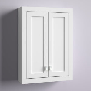Higuera Wall-Mounted Solid Wood Bathroom Vanity Cabinet - Modern