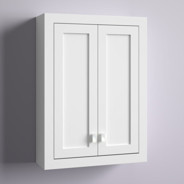 Higuera Wall-Mounted Solid Wood Bathroom Vanity Cabinet - Modern