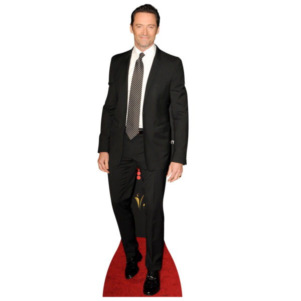 Life-Size Hugh Jackman cardboard stand-up Cutout for Party Decor