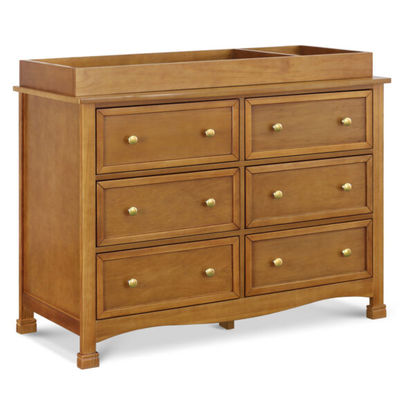 Kalani Double Dresser, 6 Drawers, 47" W - Modern Bedroom Storage