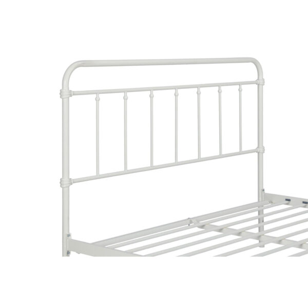 Matheney Metal Platform Bed – Modern Industrial Frame, No Box Spring