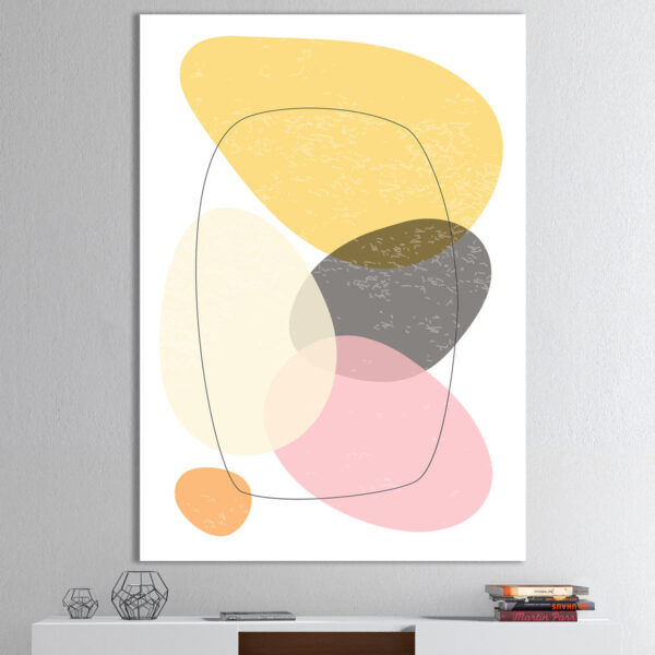 Minimal/Elementary/Geometric Composition XXXXXXXV-Wrapped Canvas Print