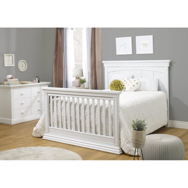 Modesto Convertible 2-Piece Nursery Furniture Set - Crib & Dresser