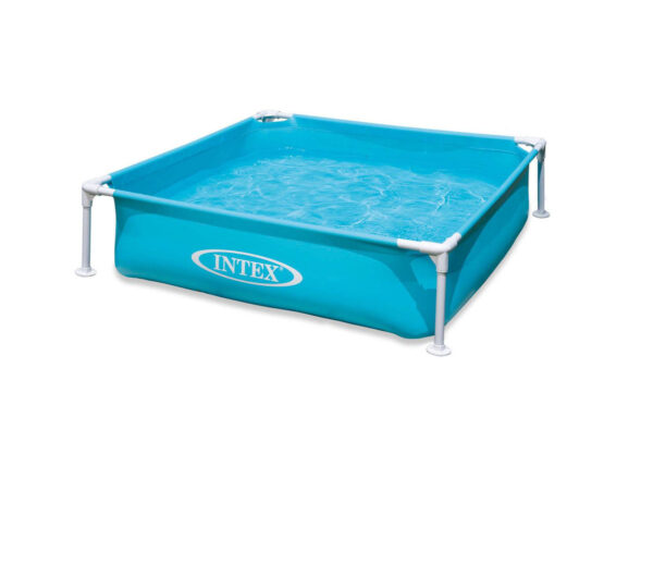 Plastic Square Kiddie Pool - 12 in H x 48 in W x 48 in L, Pack of 3
