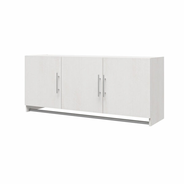 Sabria 3-Door Wall Cabinet with a Hanging Rod - Over Toilet Organizer