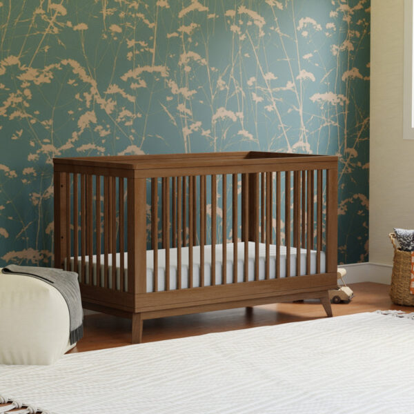 Scoot Convertible Crib (3-in-1) - Baby to Toddler Bed, Sturdy & Safe