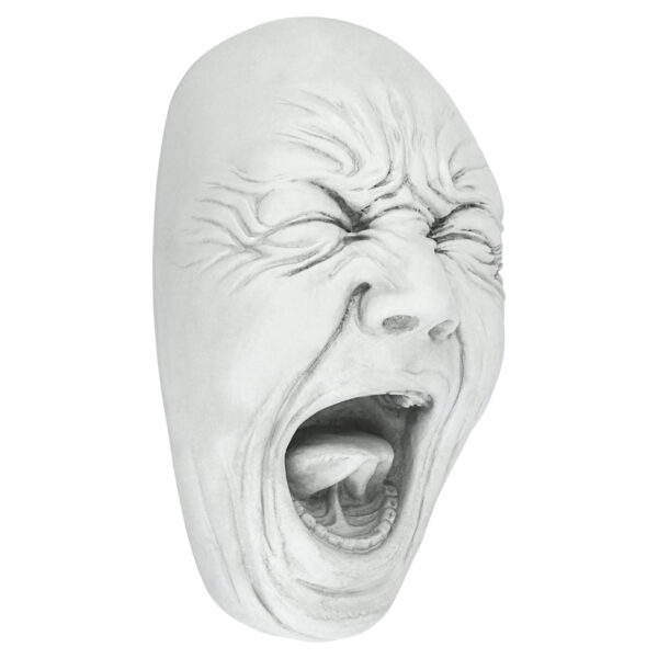 Screaming Simon Wall-Mounted Sculpture — Unique Metal Wall Art