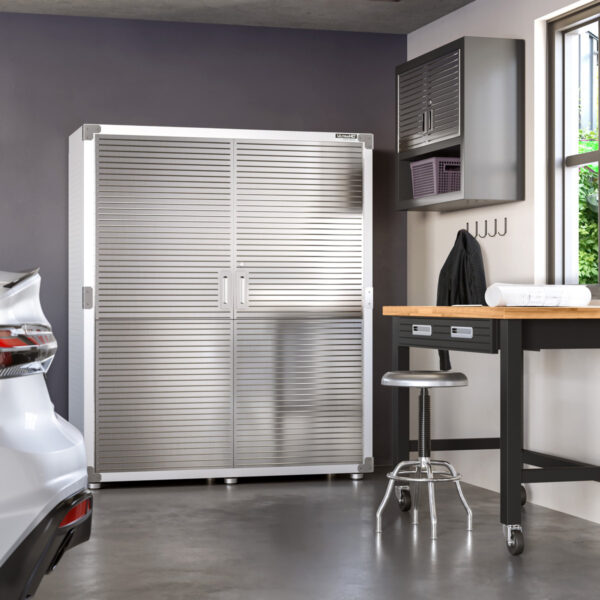 Seville Classics UltraHD Extra-Wide Garage Storage Cabinet 60x24x72