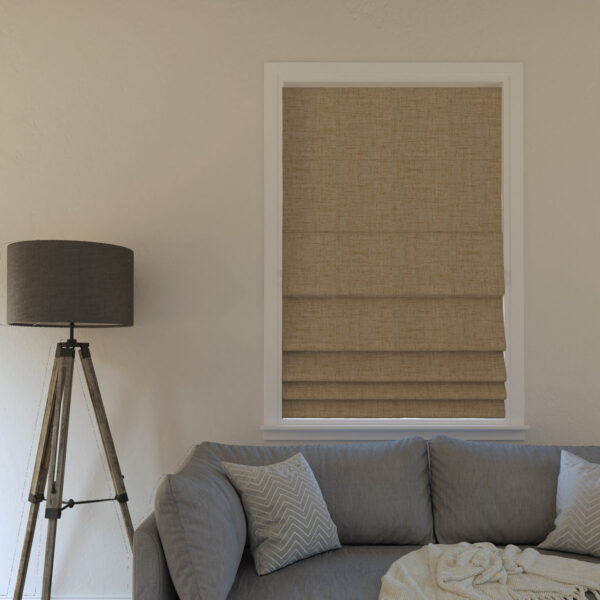 Sun Zero Somerton Thermal Cordless Roman Shade - 100% Blackout