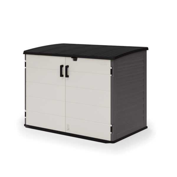 Suncast StowAway Resin Horizontal Storage Shed, 5.9' W x 3.8' D