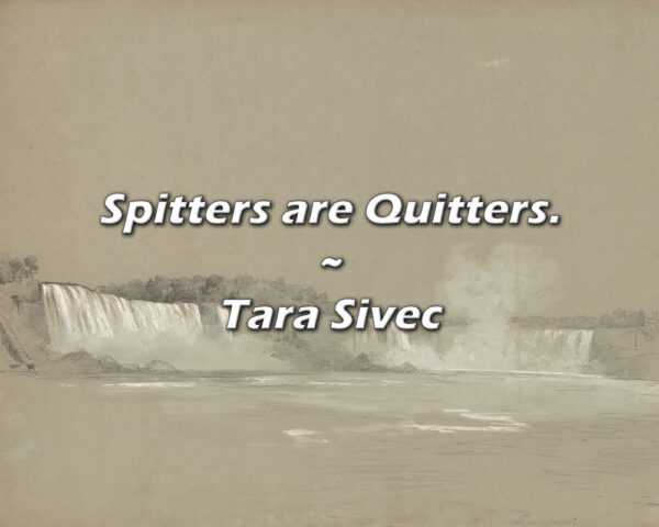 Spitters Are Quitters by Tara Sivec - Hilarious Romantic Comedy Novel