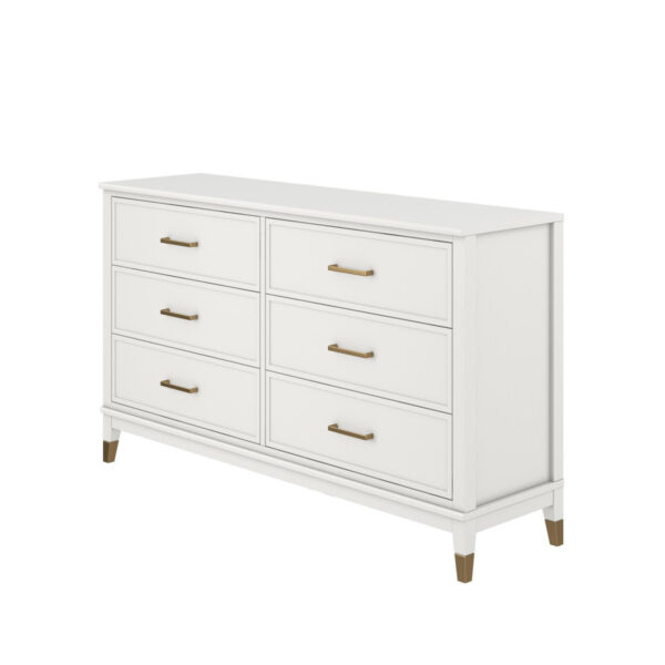 Westerleigh 6-Drawer Double Dresser - 56.77" W Bedroom Storage