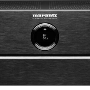 Marantz SR6015 9.2 Channel (110 Watt x 9) 8K Ultra HD AV Receiver with 3D Audio HEOS Built-in and Voice Control